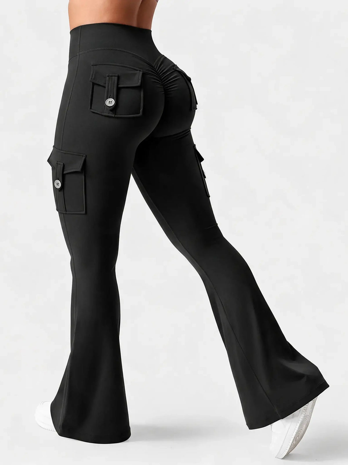 Zovella Sculpted Flared Leggings
