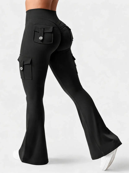 Zovella Sculpted Flared Leggings