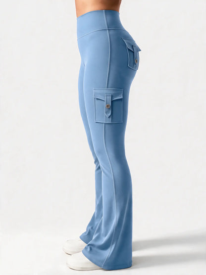 Zovella Sculpted Flared Leggings