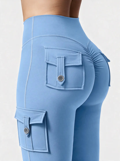 Zovella Sculpted Flared Leggings