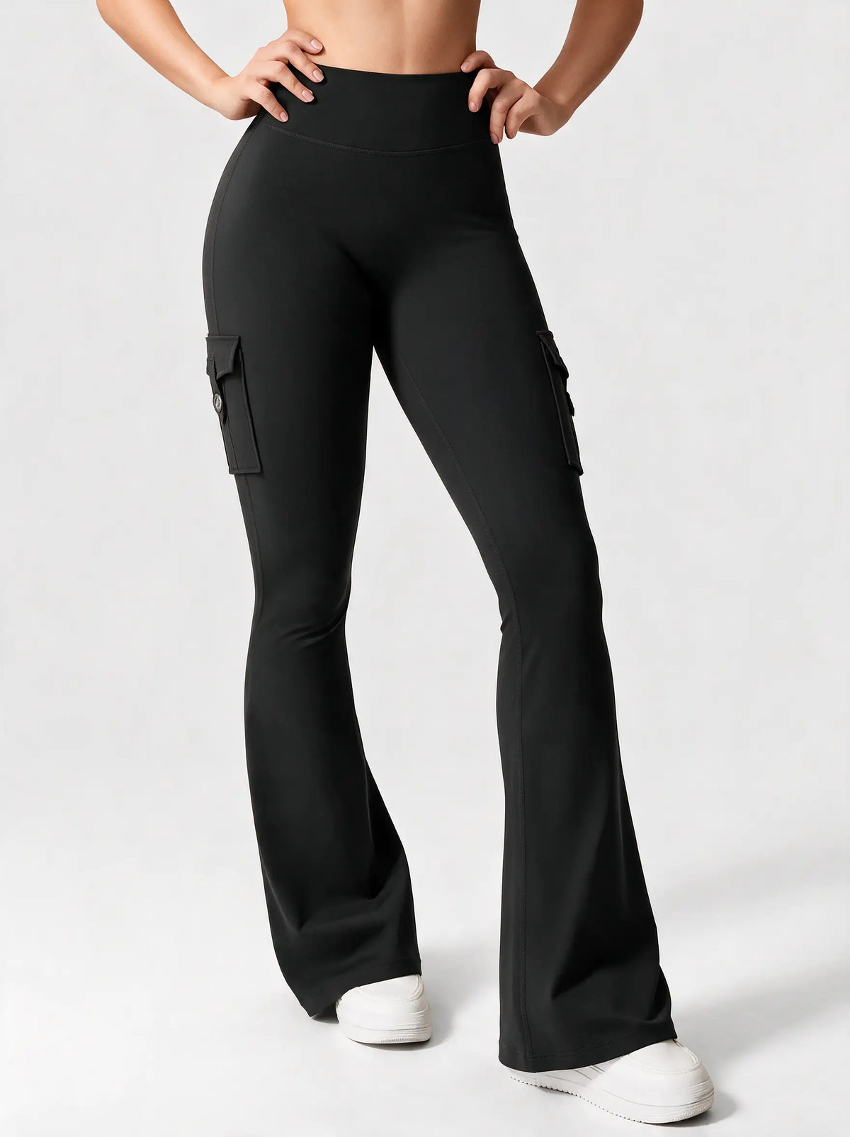 Zovella Sculpted Flared Leggings