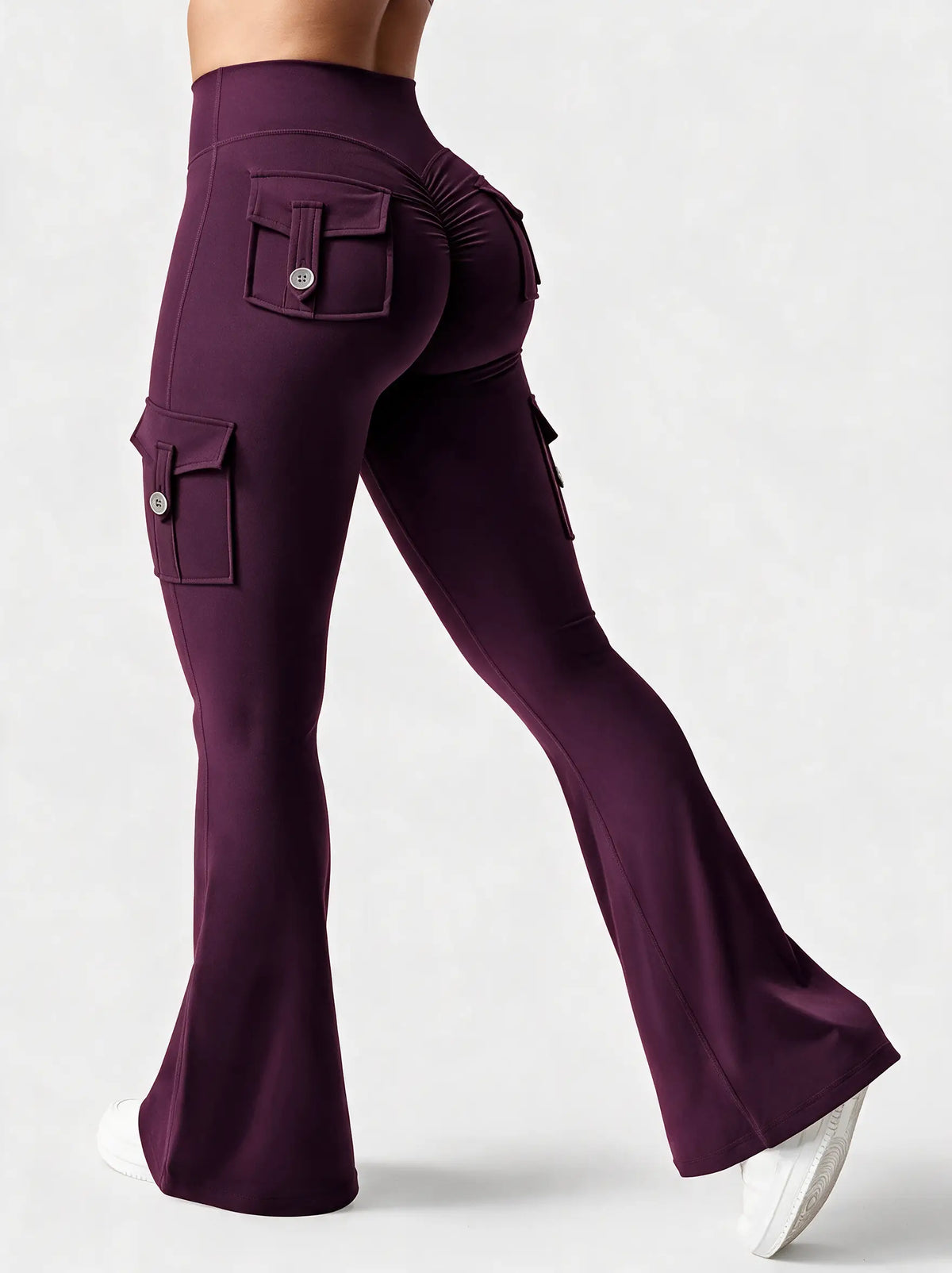 Zovella Sculpted Flared Leggings