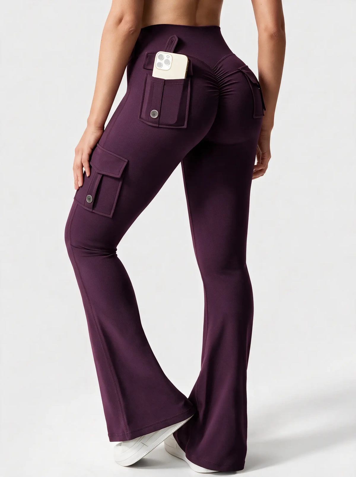 Zovella Sculpted Flared Leggings