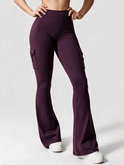 Zovella Sculpted Flared Leggings