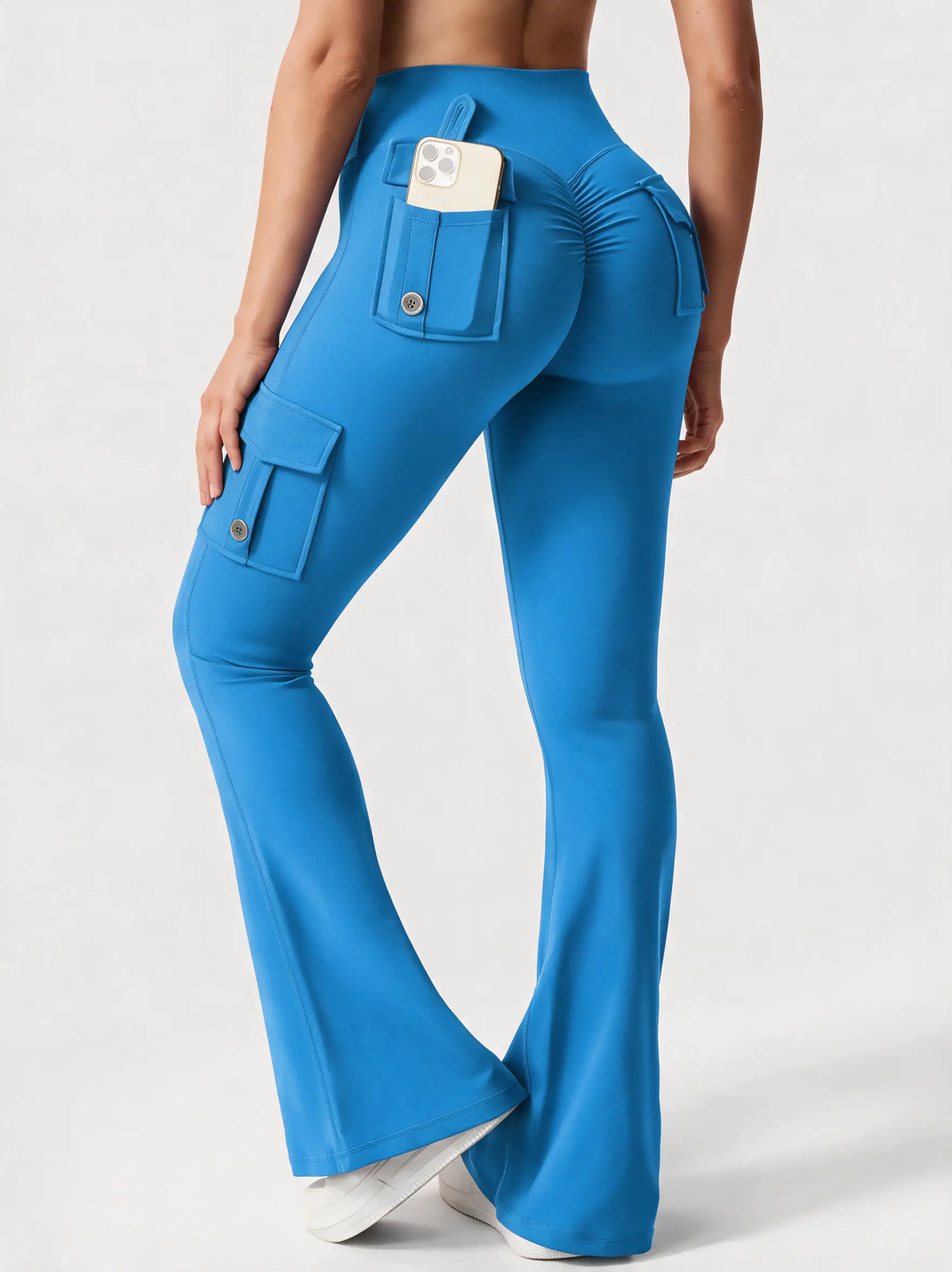 Zovella Sculpted Flared Leggings