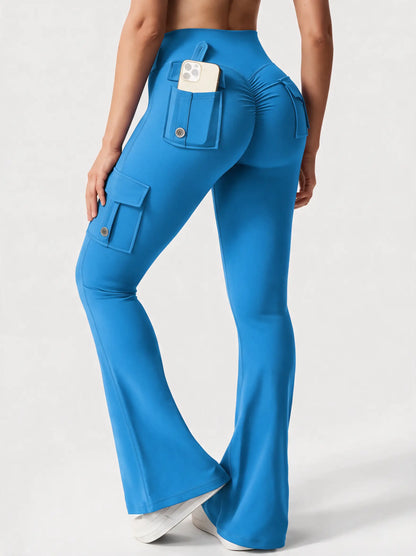 Zovella Sculpted Flared Leggings