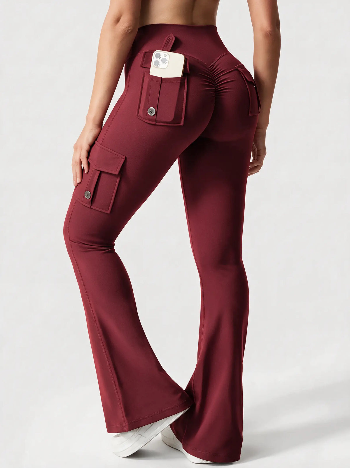 Zovella Sculpted Flared Leggings