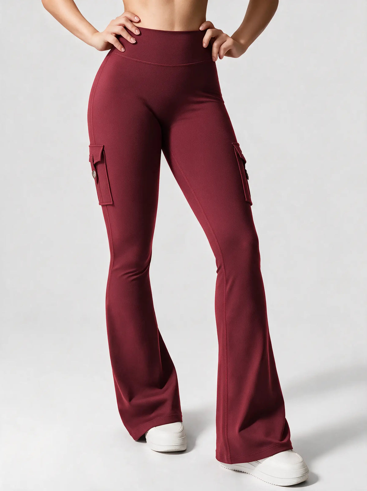 Zovella Sculpted Flared Leggings