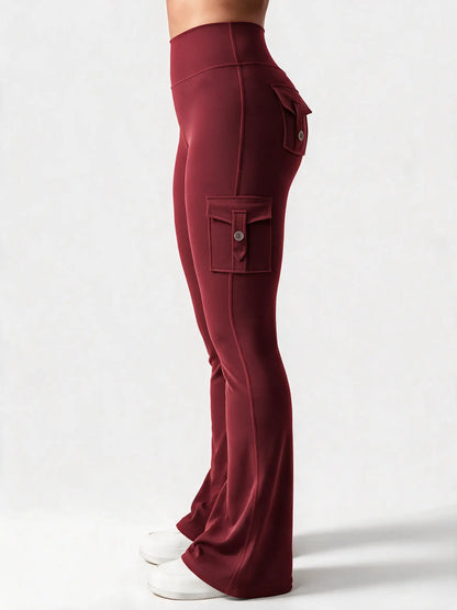 Zovella Sculpted Flared Leggings