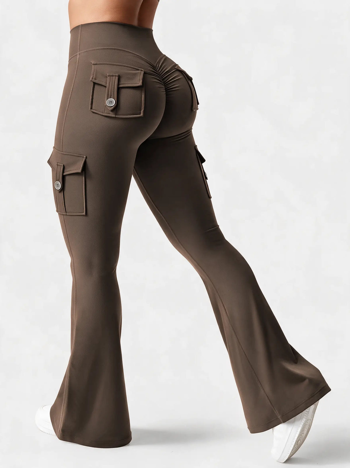 Zovella Sculpted Flared Leggings