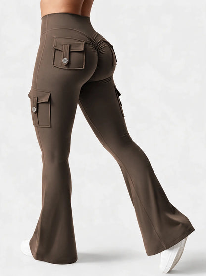 Zovella Sculpted Flared Leggings