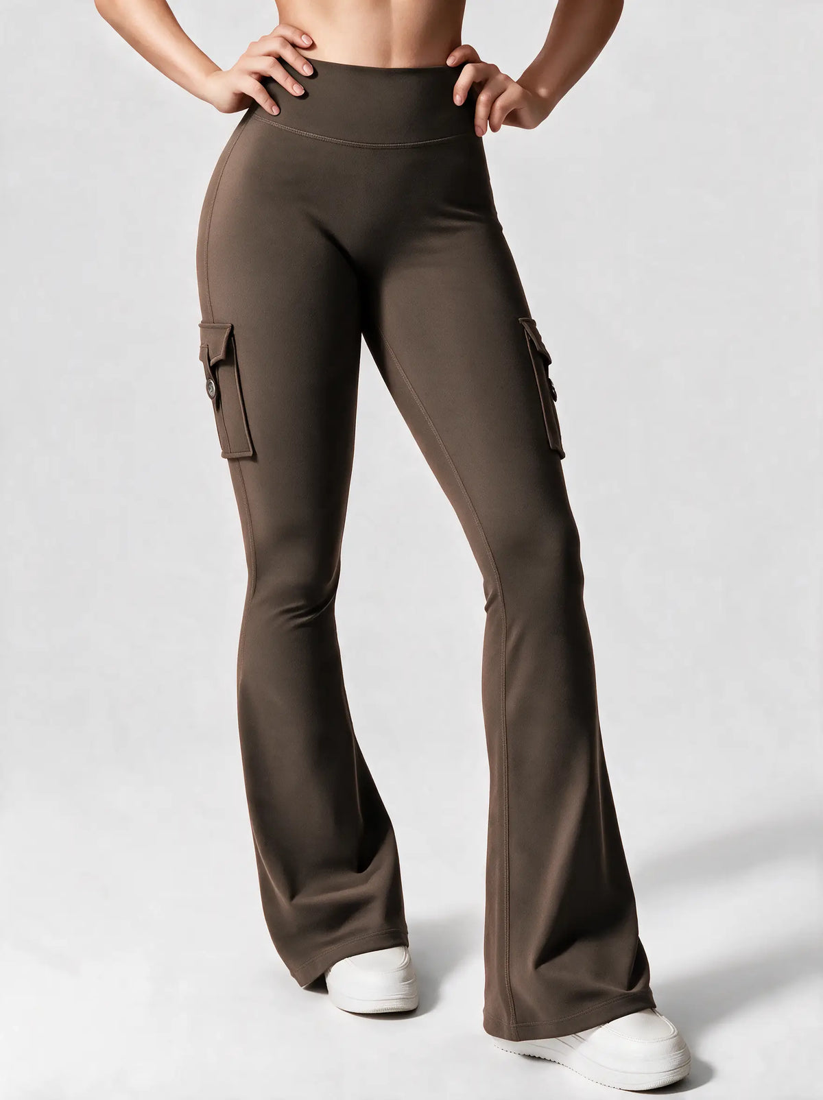Zovella Sculpted Flared Leggings