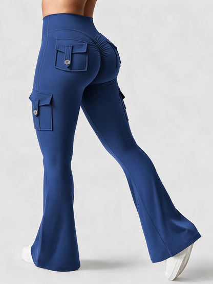 Zovella Sculpted Flared Leggings