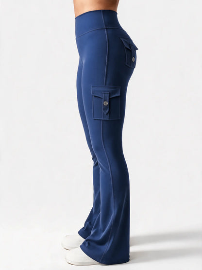 Zovella Sculpted Flared Leggings