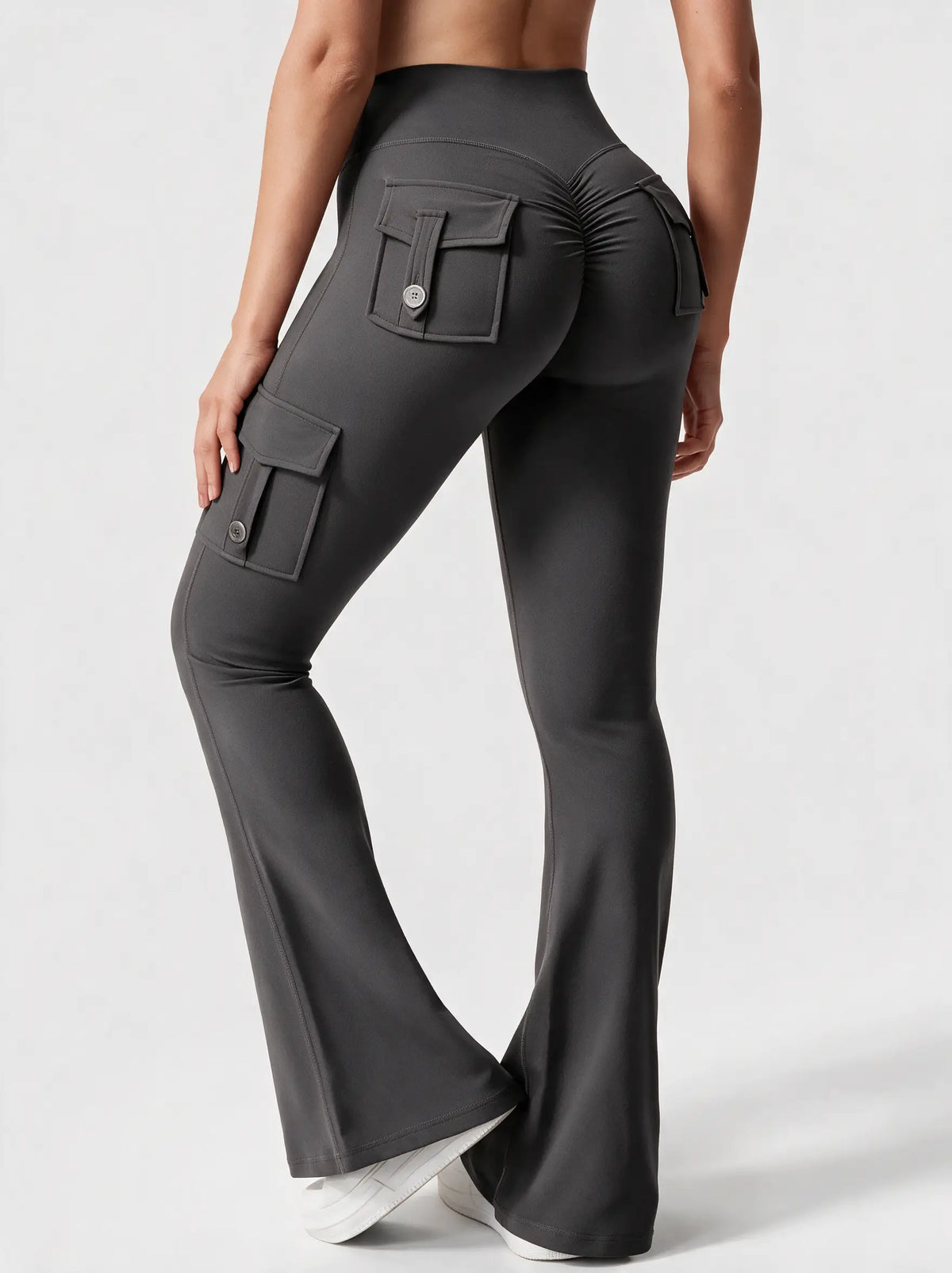 Zovella Sculpted Flared Leggings