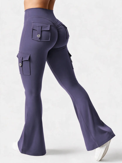 Zovella Sculpted Flared Leggings