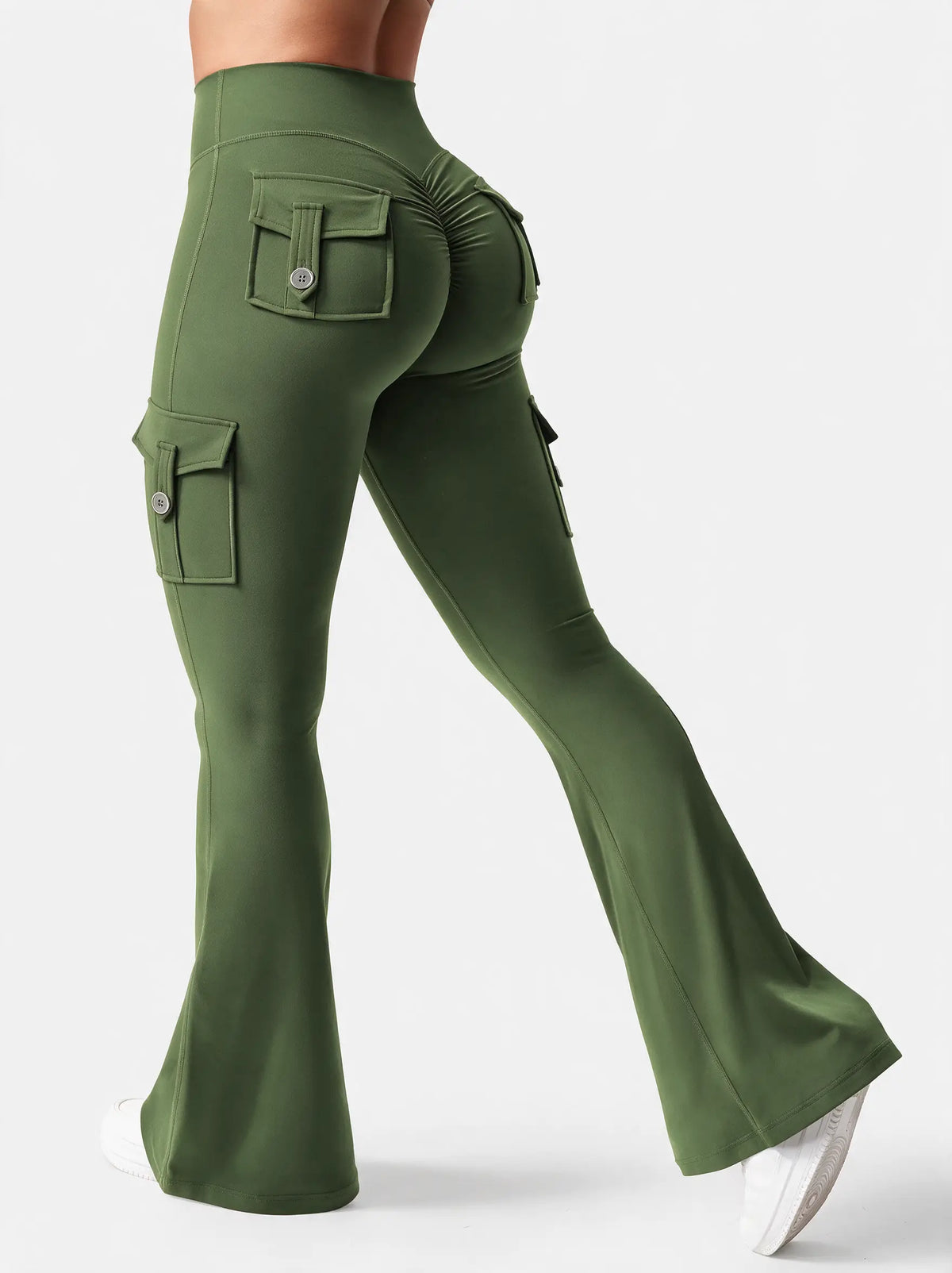 Zovella Sculpted Flared Leggings