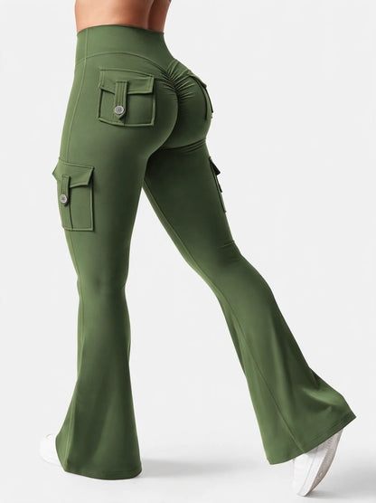 Zovella Sculpted Flared Leggings