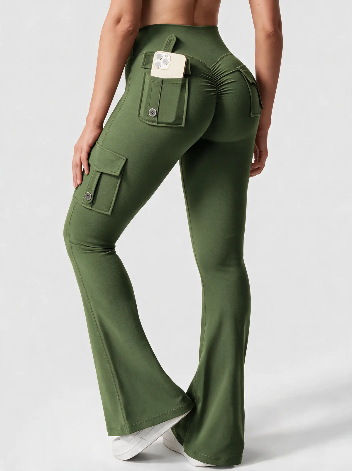 Zovella Sculpted Flared Leggings
