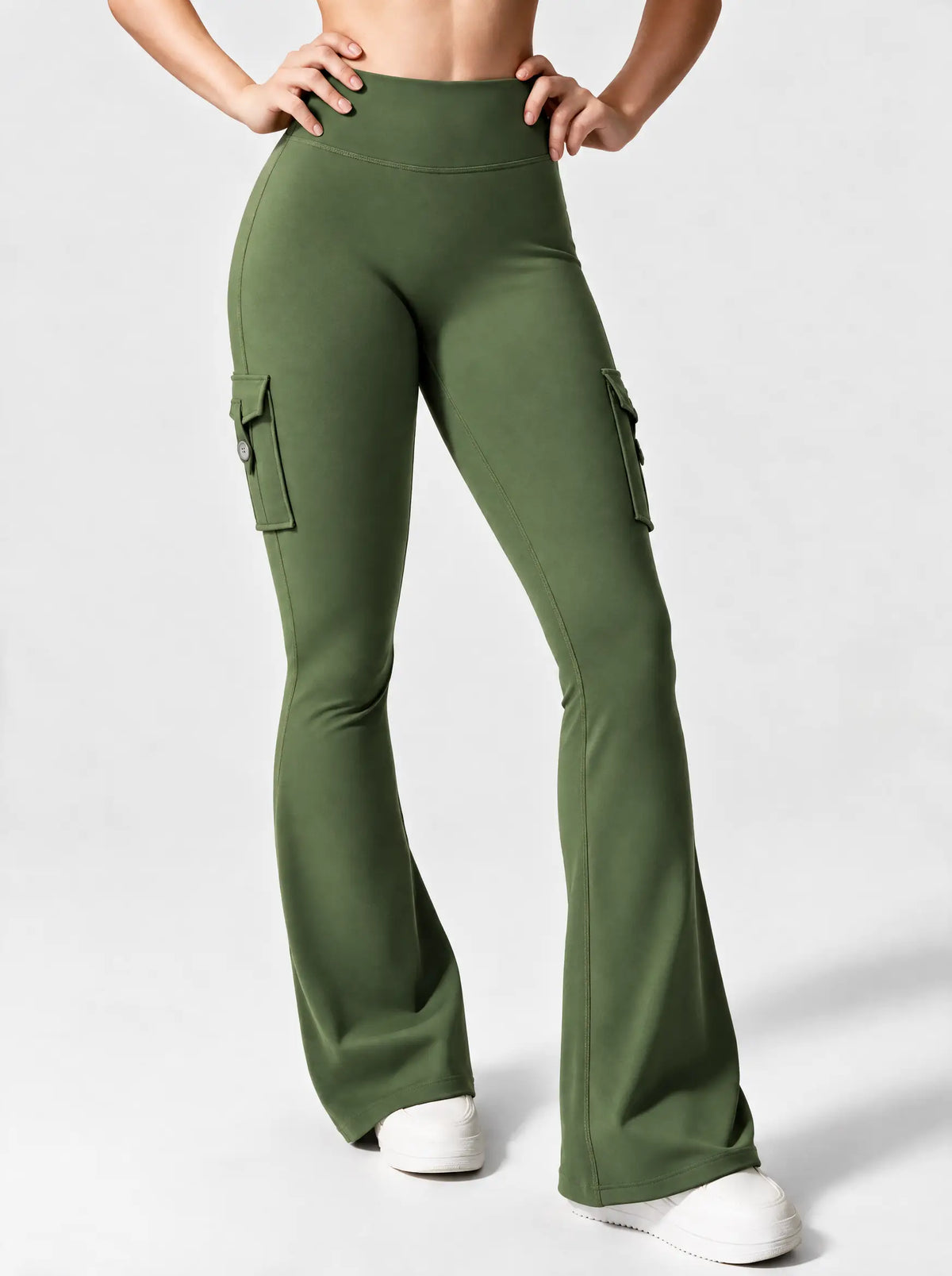 Zovella Sculpted Flared Leggings