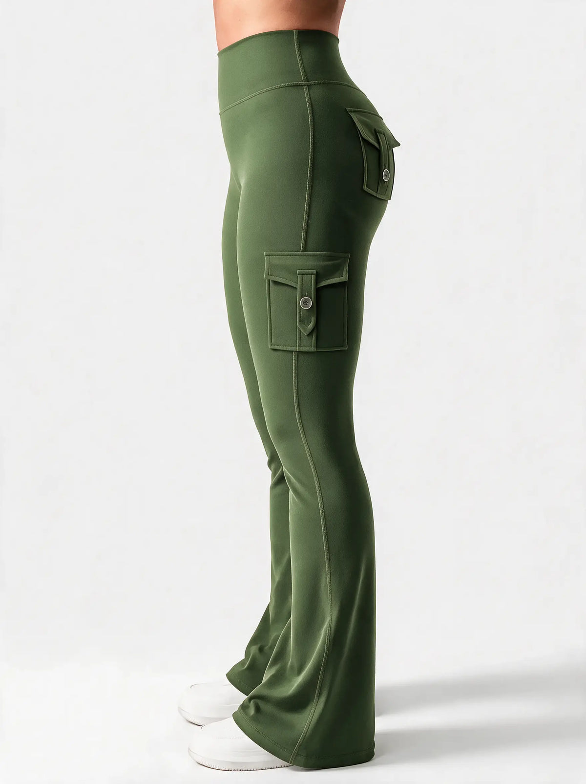 Zovella Sculpted Flared Leggings