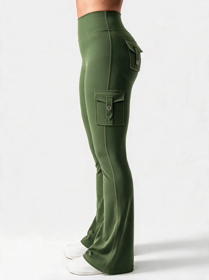 Zovella Sculpted Flared Leggings
