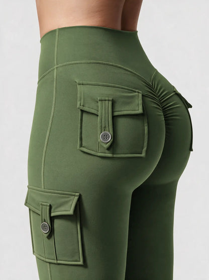 Zovella Sculpted Flared Leggings