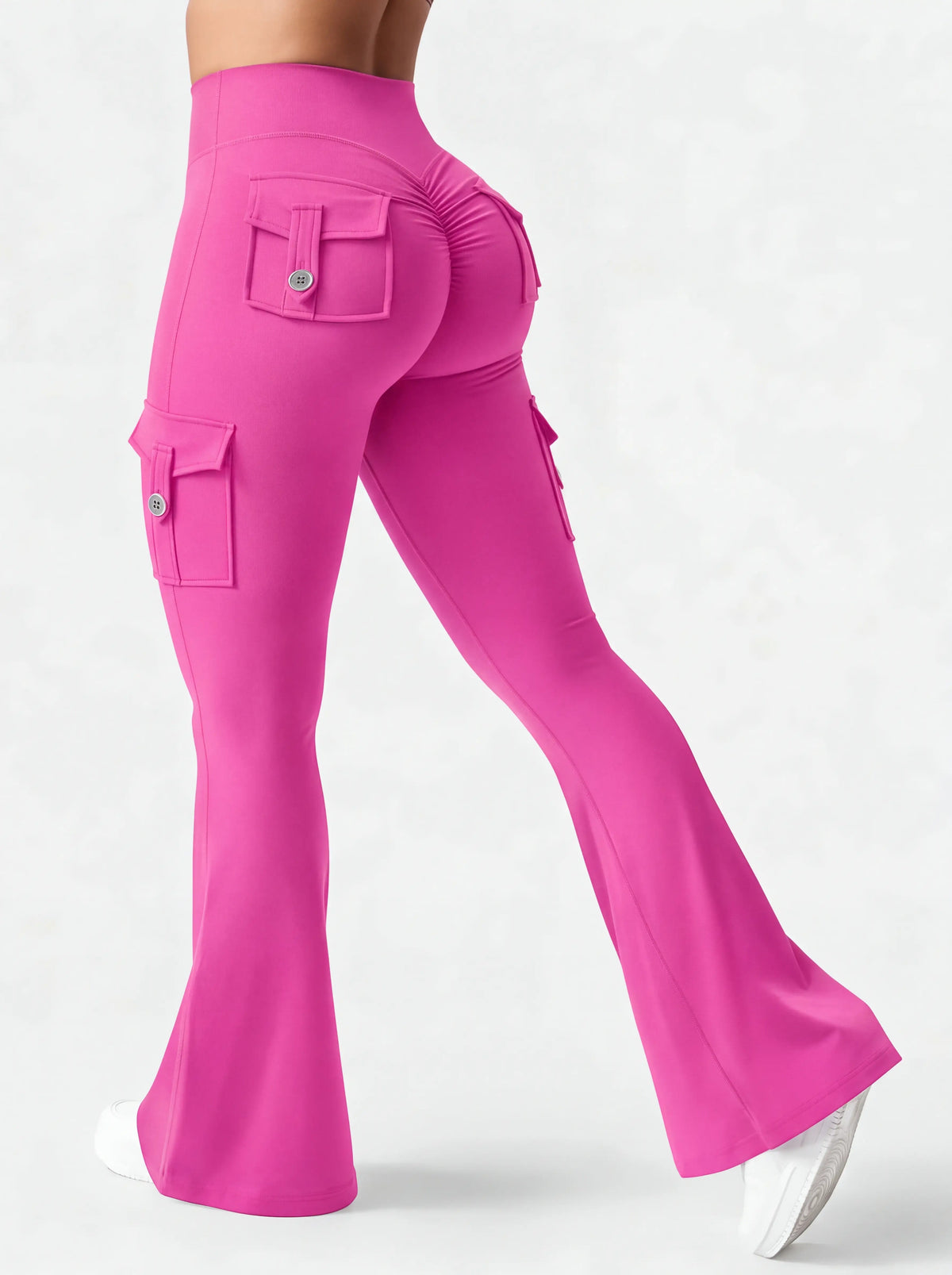 Zovella Sculpted Flared Leggings
