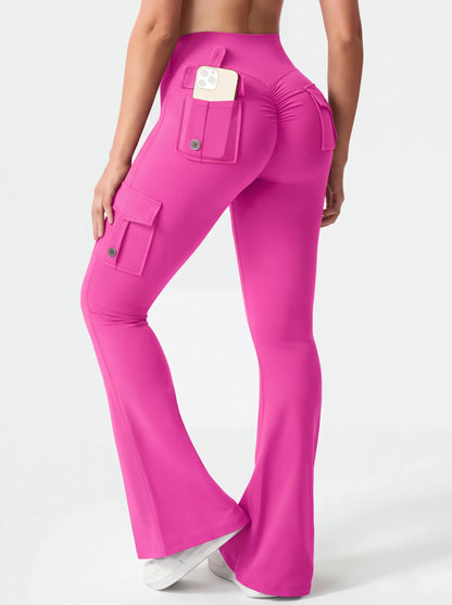 Zovella Sculpted Flared Leggings