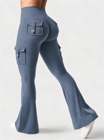 Zovella Sculpted Flared Leggings