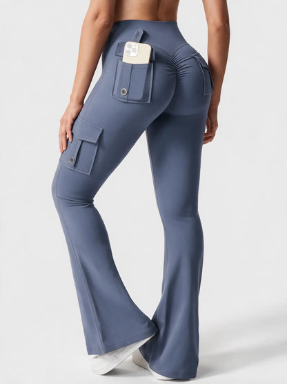 Zovella Sculpted Flared Leggings