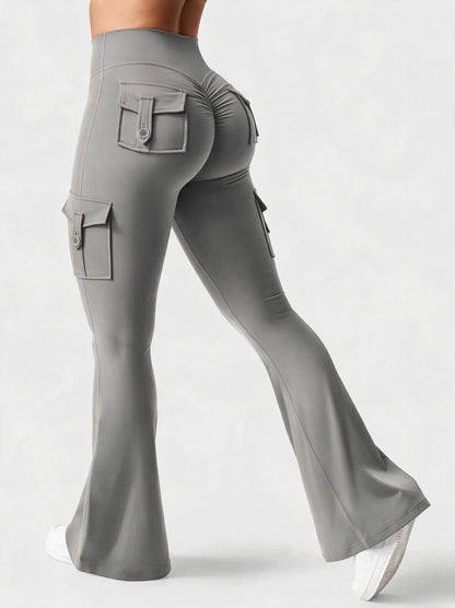 Zovella Sculpted Flared Leggings