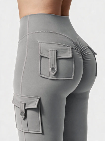 Zovella Sculpted Flared Leggings