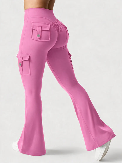 Zovella Sculpted Flared Leggings
