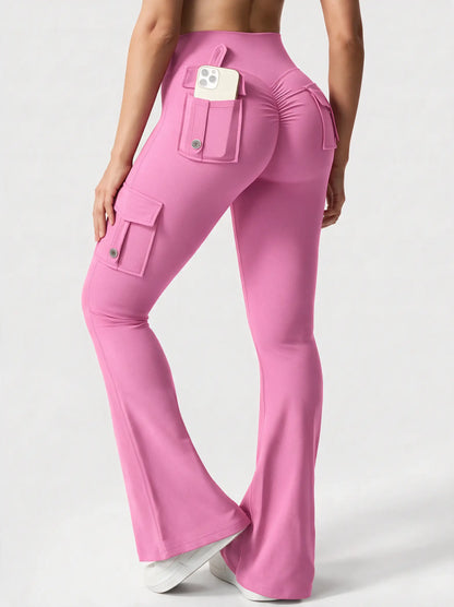 Zovella Sculpted Flared Leggings