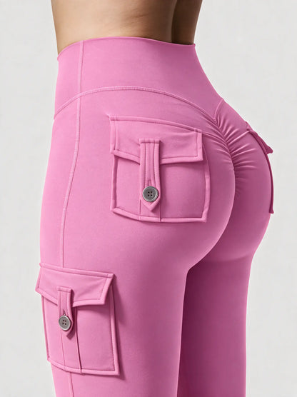 Zovella Sculpted Flared Leggings