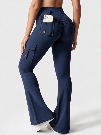 Zovella Sculpted Flared Leggings