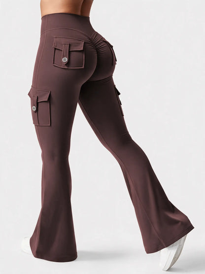 Zovella Sculpted Flared Leggings