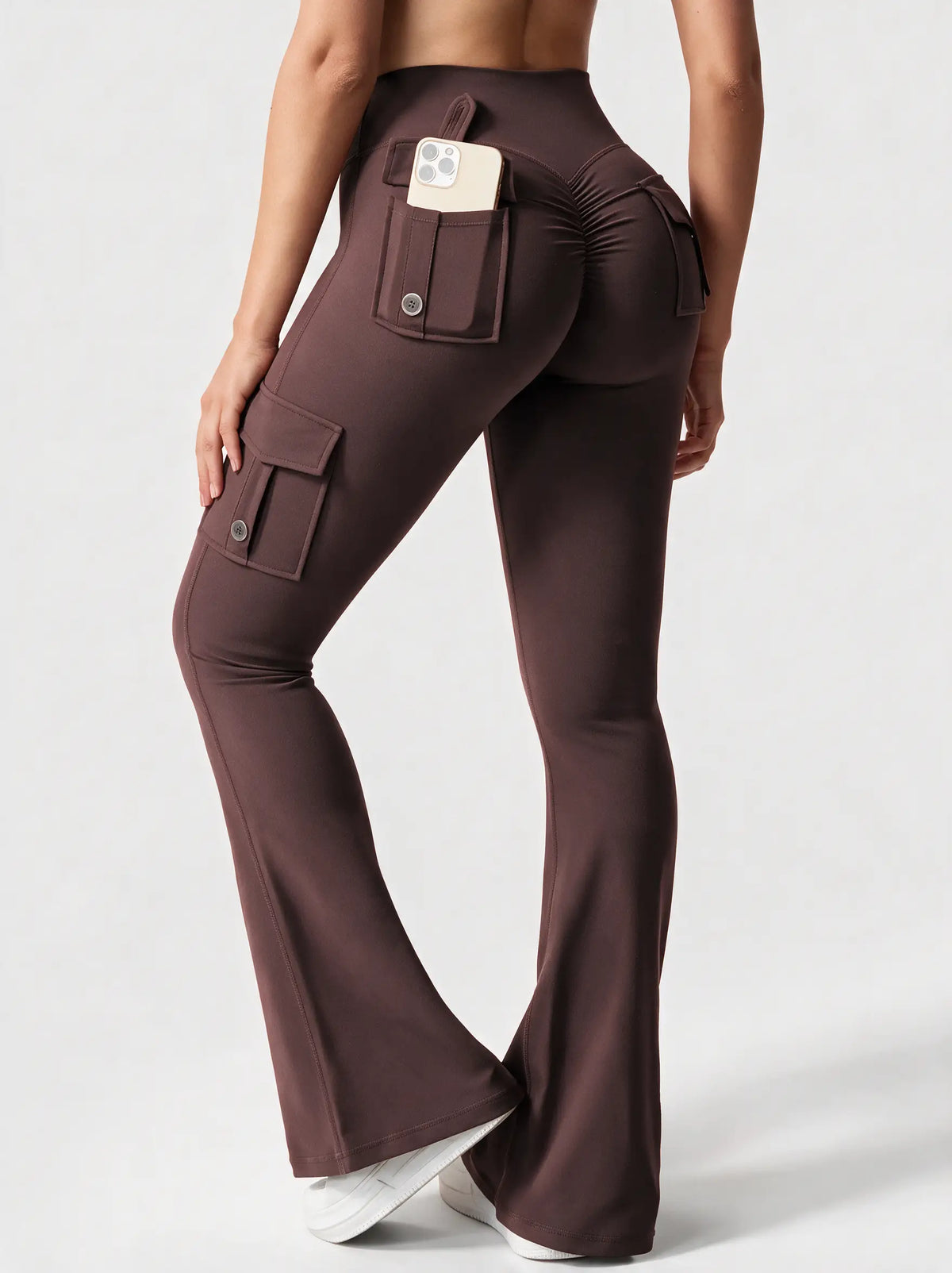 Zovella Sculpted Flared Leggings