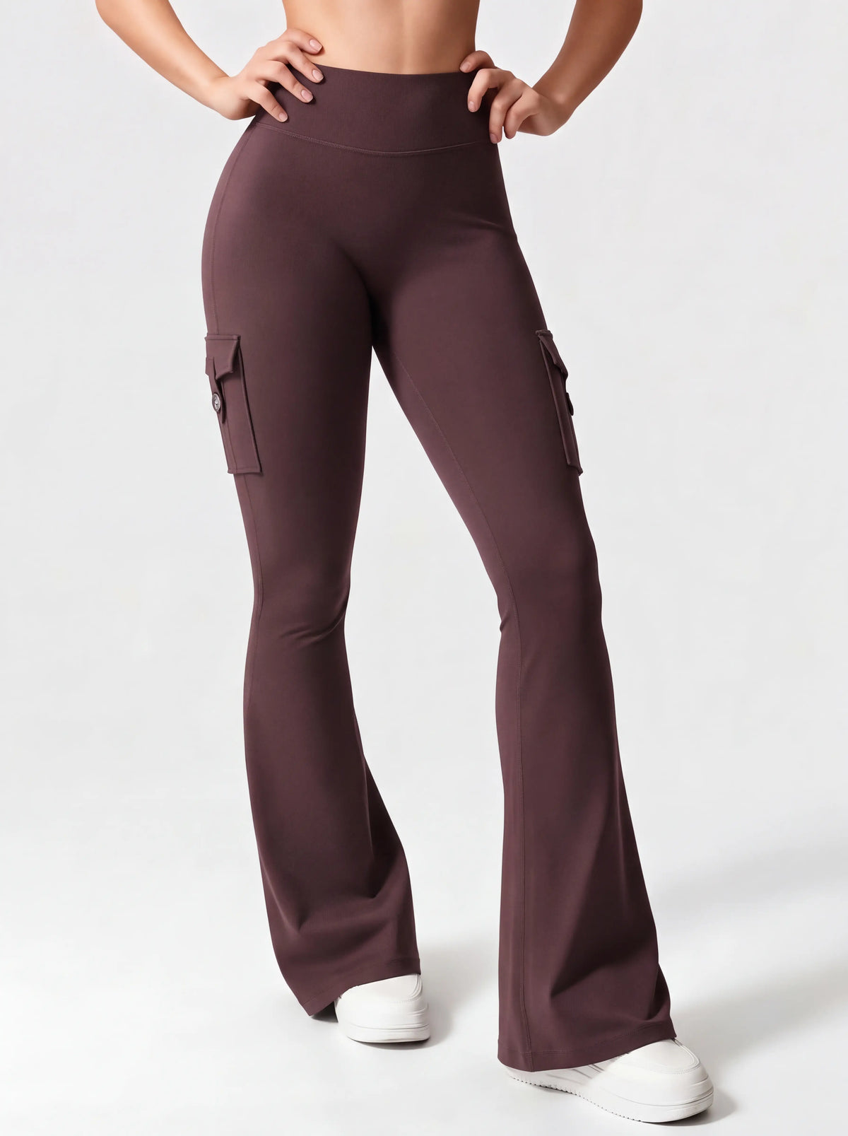 Zovella Sculpted Flared Leggings