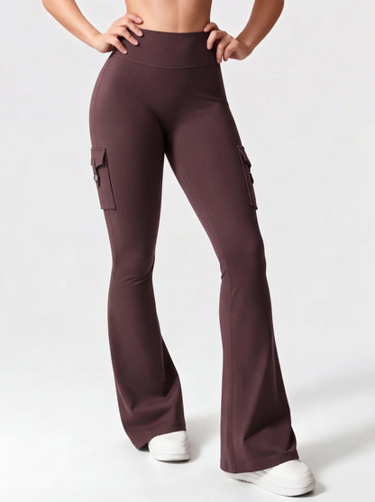 Zovella Sculpted Flared Leggings