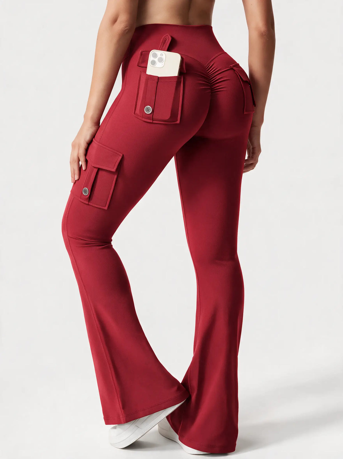 Zovella Sculpted Flared Leggings