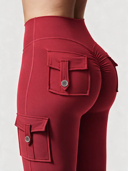 Zovella Sculpted Flared Leggings