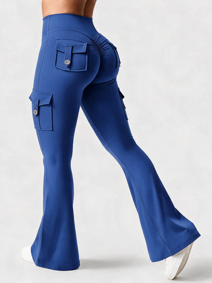 Zovella Sculpted Flared Leggings