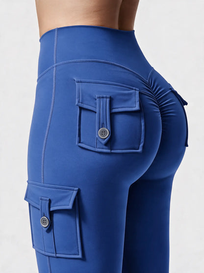 Zovella Sculpted Flared Leggings