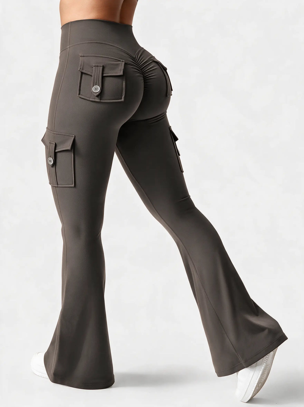 Zovella Sculpted Flared Leggings