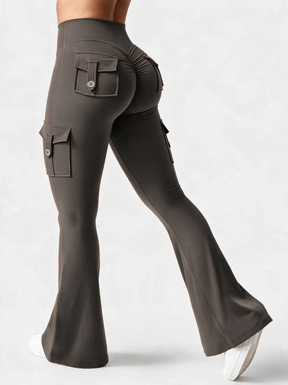 Zovella Sculpted Flared Leggings