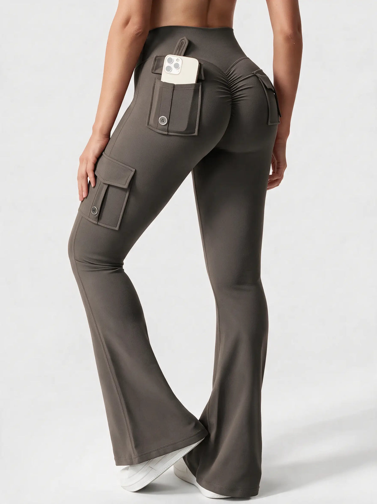 Zovella Sculpted Flared Leggings