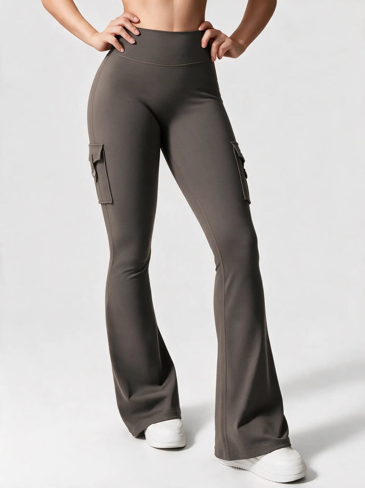 Zovella Sculpted Flared Leggings