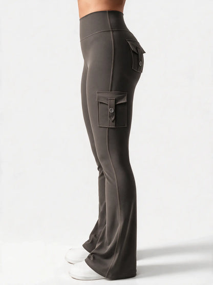 Zovella Sculpted Flared Leggings